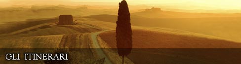 Gli itinerari, magnifici luoghi a pochi passi dalla B&B a Lucignano